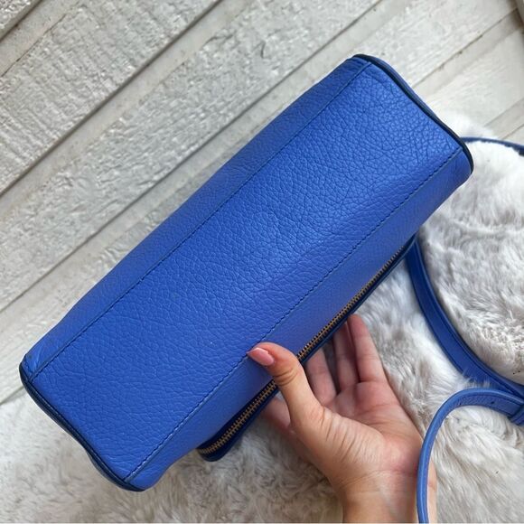 KATE SPADE Periwinkle Chester Street Miri Flap Satchel Tote Crossbody Leila - Picture 7 of 12